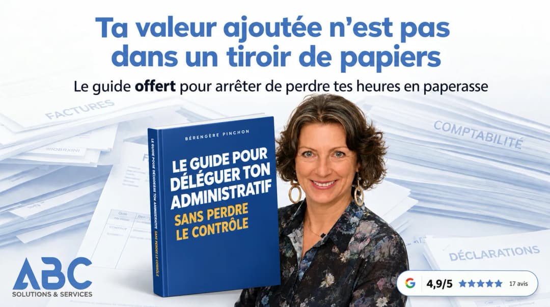 Découvre comment déléguer ton administratif sans embaucher, même si tu n'as que quelques heures à y consacrer par semaine